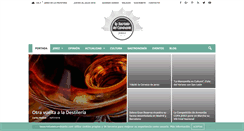 Desktop Screenshot of lasacristiadelcaminante.com